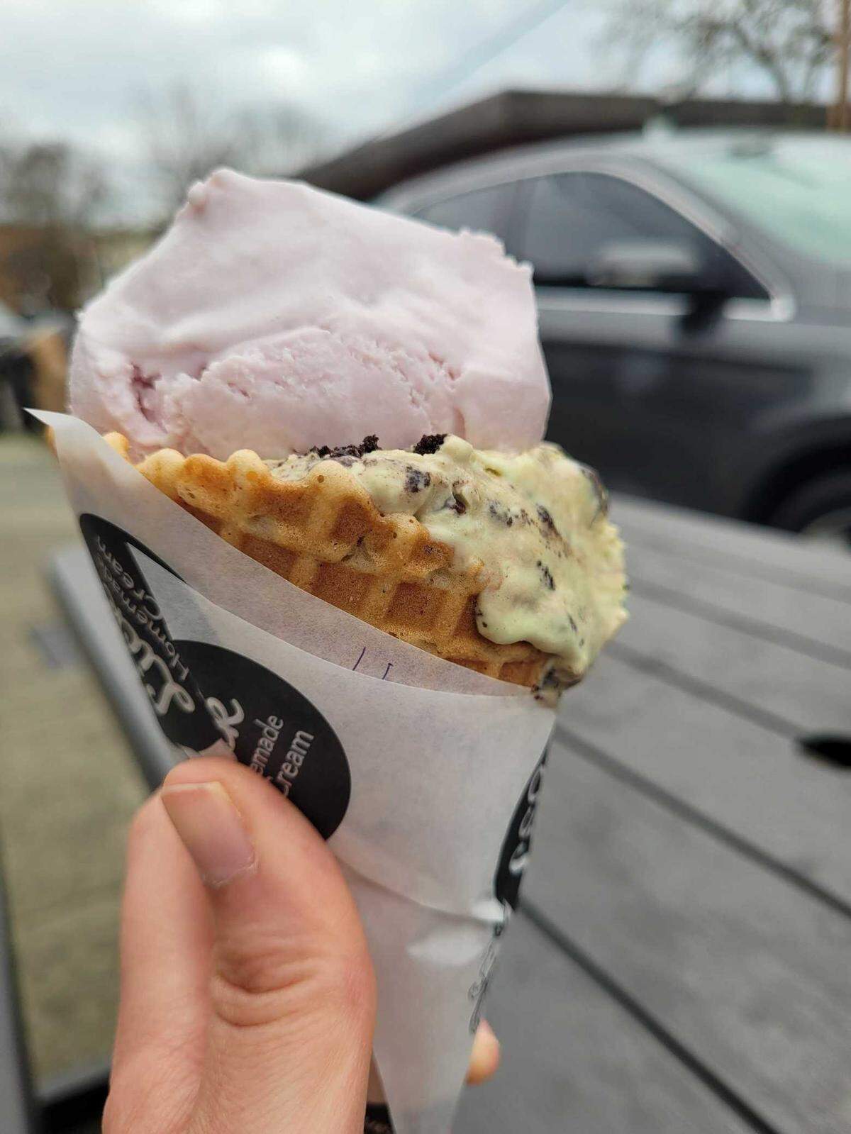 Lick Homemade Ice Cream in Puyallup has rotating flavors.