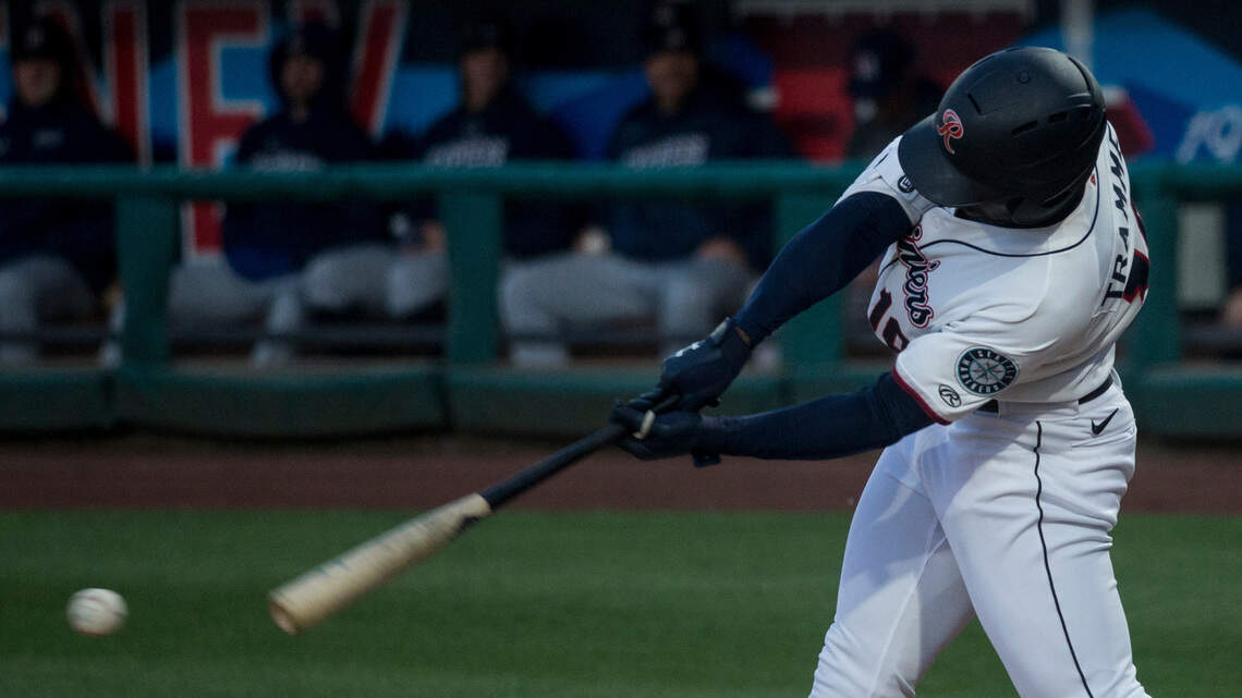 Mariners outfield prospect Taylor Trammell still raking for the Rainiers