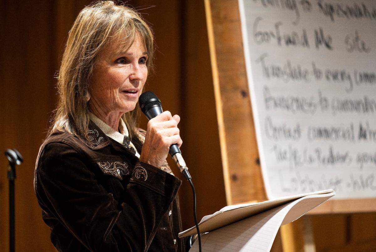 Pierce County Council member for District 3, Amy Cruver, is seen in a 2022 photo.