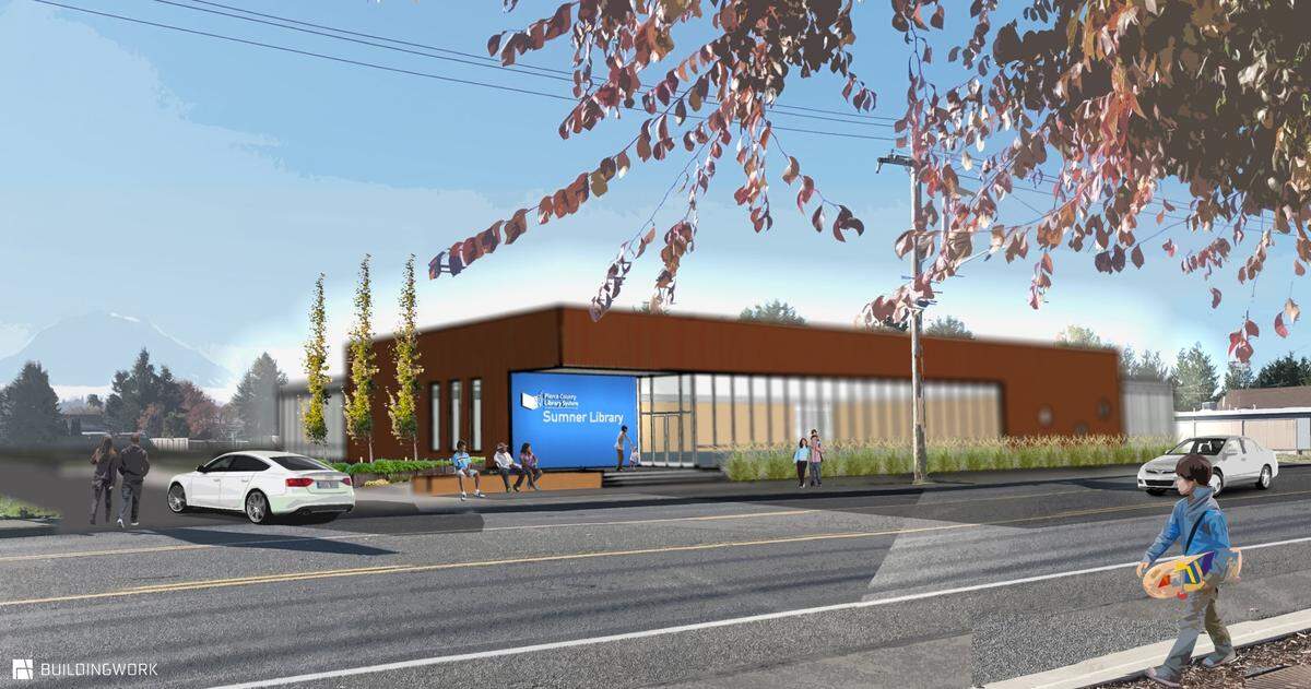 The Pierce County Library System purchased a 1.67-acre site in October 2021. The plan is to build a new library at 15126 Main St. E.