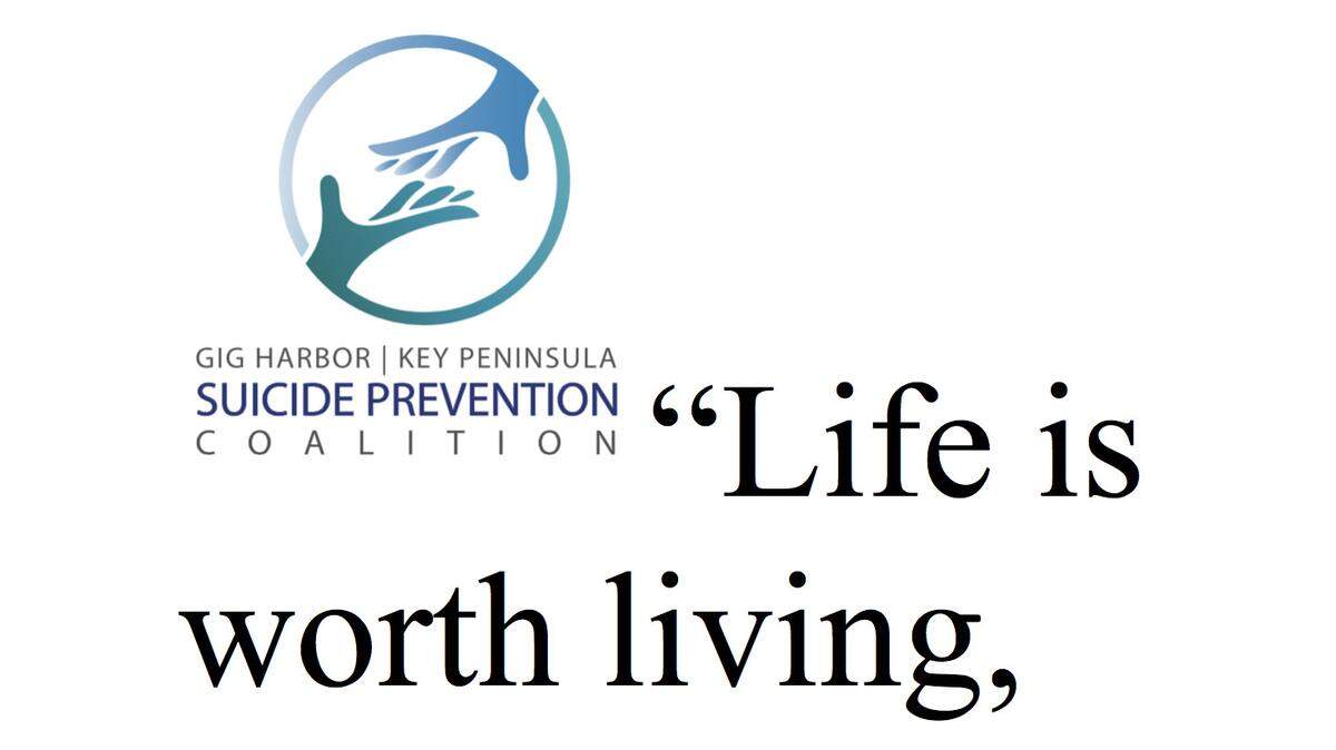 The Gig Harbor & Key Peninsula Suicide Prevention Coalition is working to put 20 signs on the Tacoma Narrows bridges.