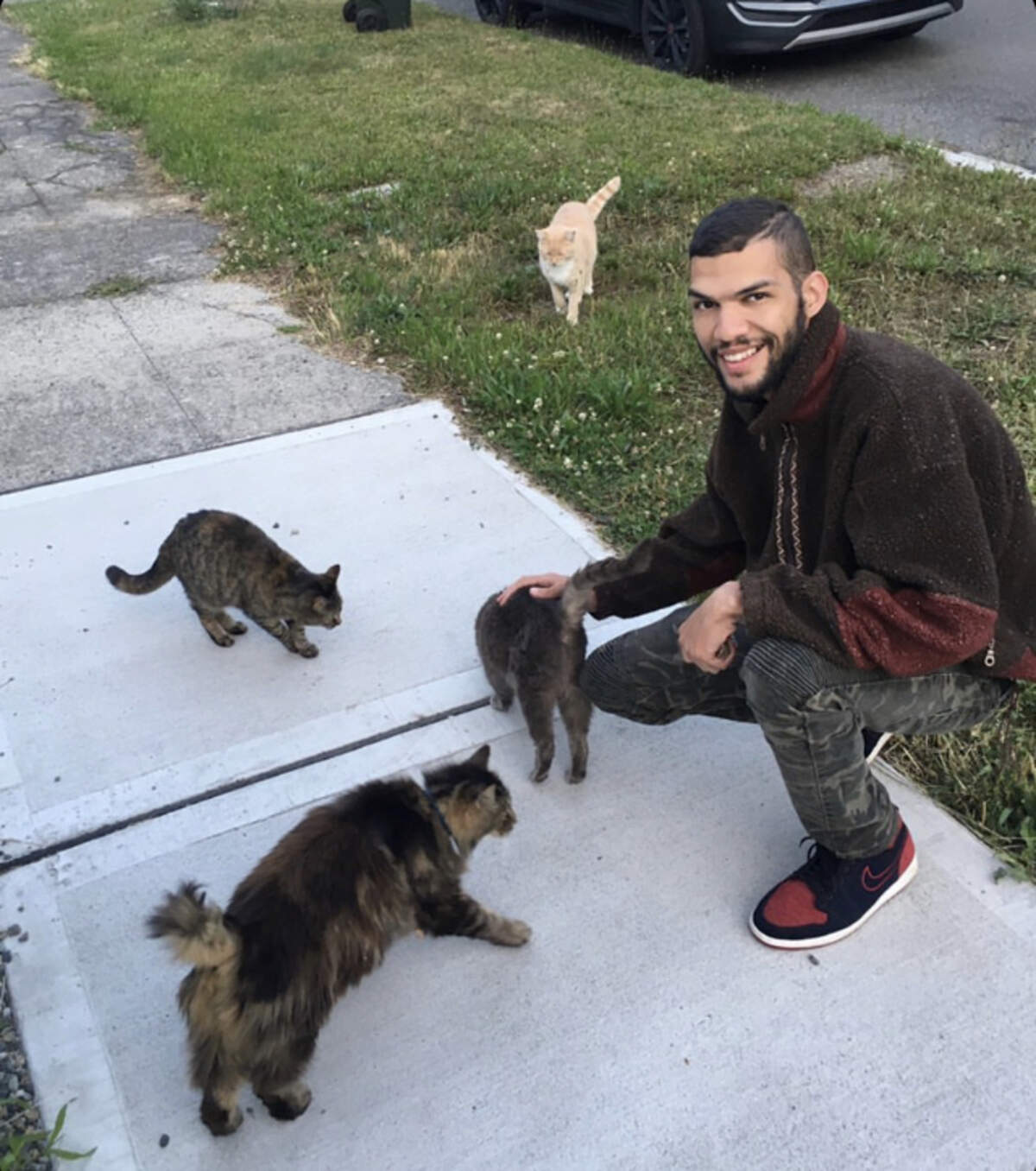 Tacoma resident Chris Watson records viral TikToks of Tacoma’s many cats.