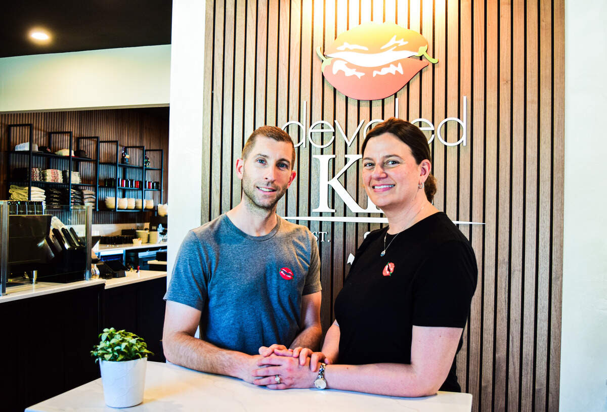 Owners Devon and Christina Dengler opened Devoted Kiss Cafe in 2011. After an 11-week pause to remodel and expand their Gig Harbor restaurant, they are nervous but mostly excited to get back to serving guests.