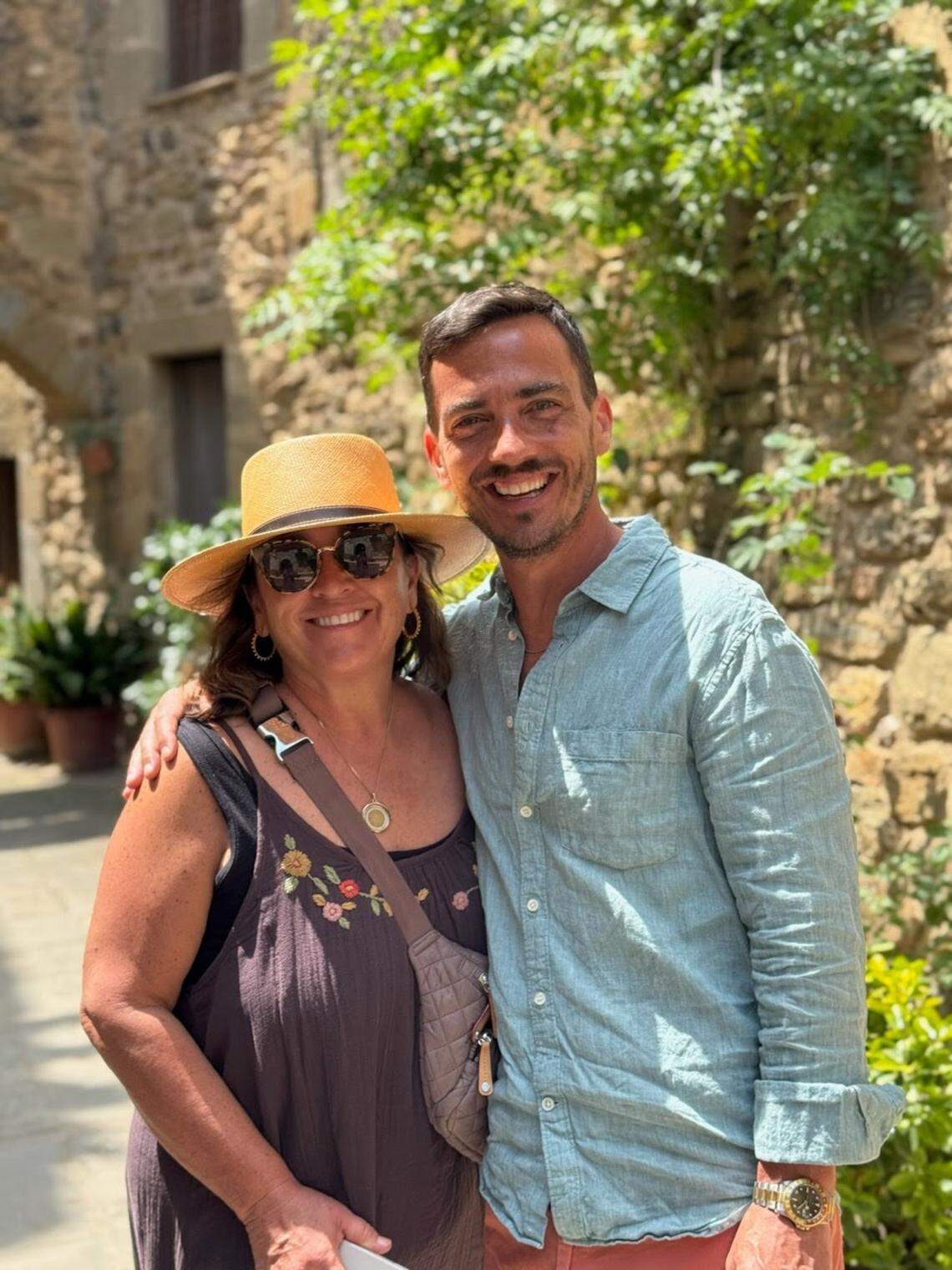 Sister and brother duo Trish Huff and Nick Hosea, pictured in Spain, will run The Midway, a new bakery, deli and market in the former space of Heritage Distilling Co.’s tasting room at 3118 Harborview Dr. in Gig Harbor, Wash.