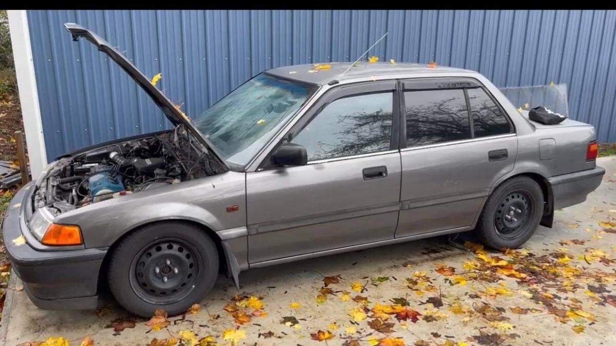 Tim Farrell’s 1990 Honda Civic was stolen outside his central Tacoma residence Wednesday night. Inside were his father’s ashes.