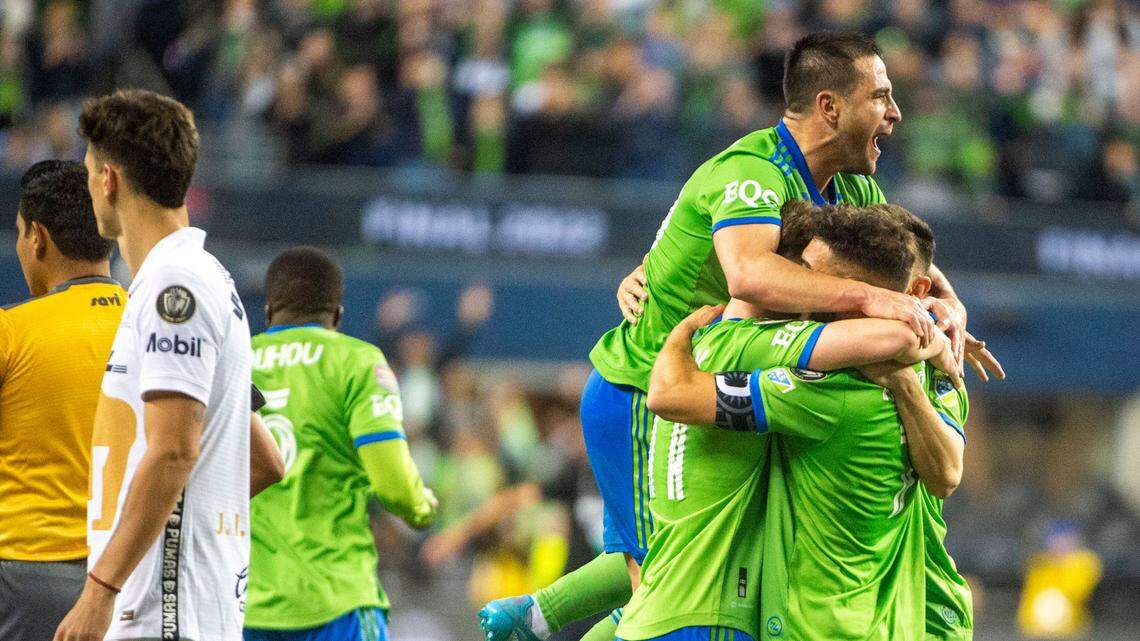 Sounders provide fireworks, beating Pumas 3-0 to win CCL Final in front of sellout crowd
