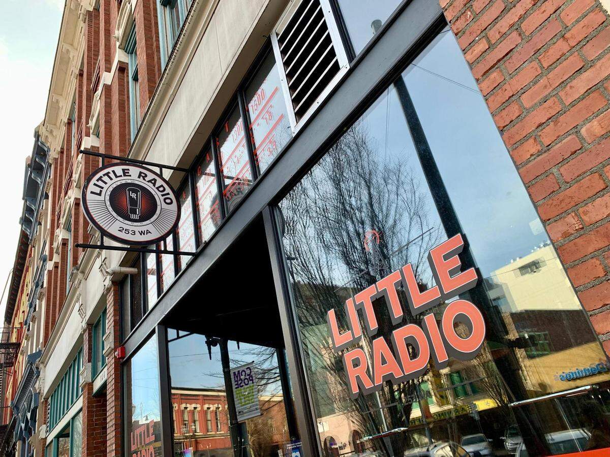 Little Radio will reopen at 728 Pacific Avenue in Tacoma, pictured here on Dec. 5, 2021. Originally sister to Wingman Brewers, the new restaurant and bar will still focus on pub fare with housemade ingredients, local beer and cocktails.