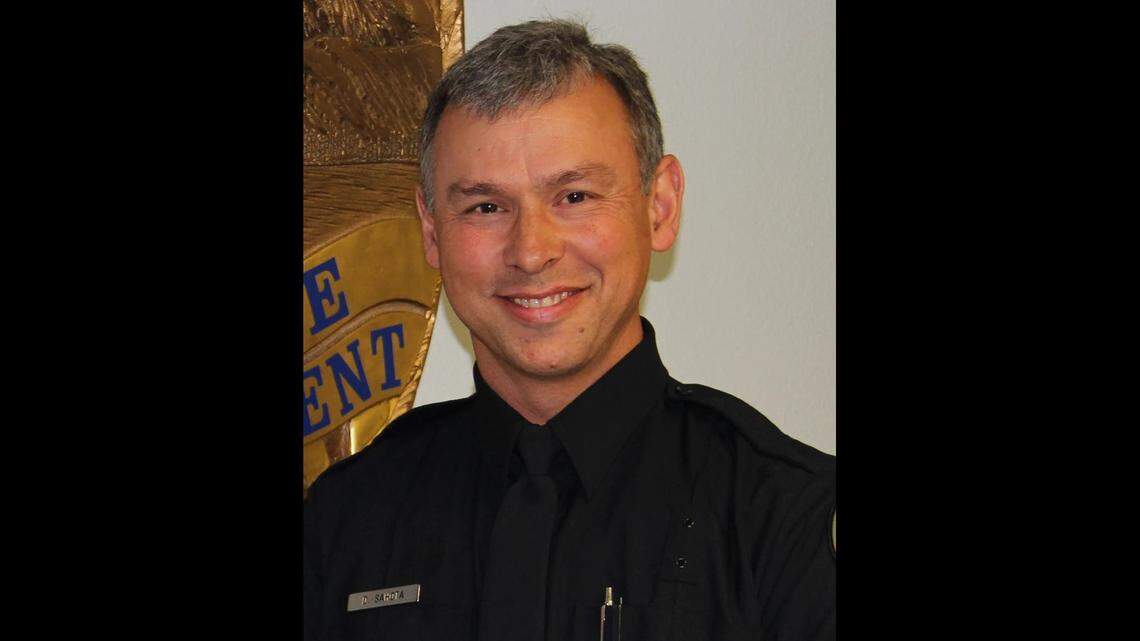 This provided photo shows Donald Sahota, who was a Vancouver, Washington, police officer and a married father of two children.