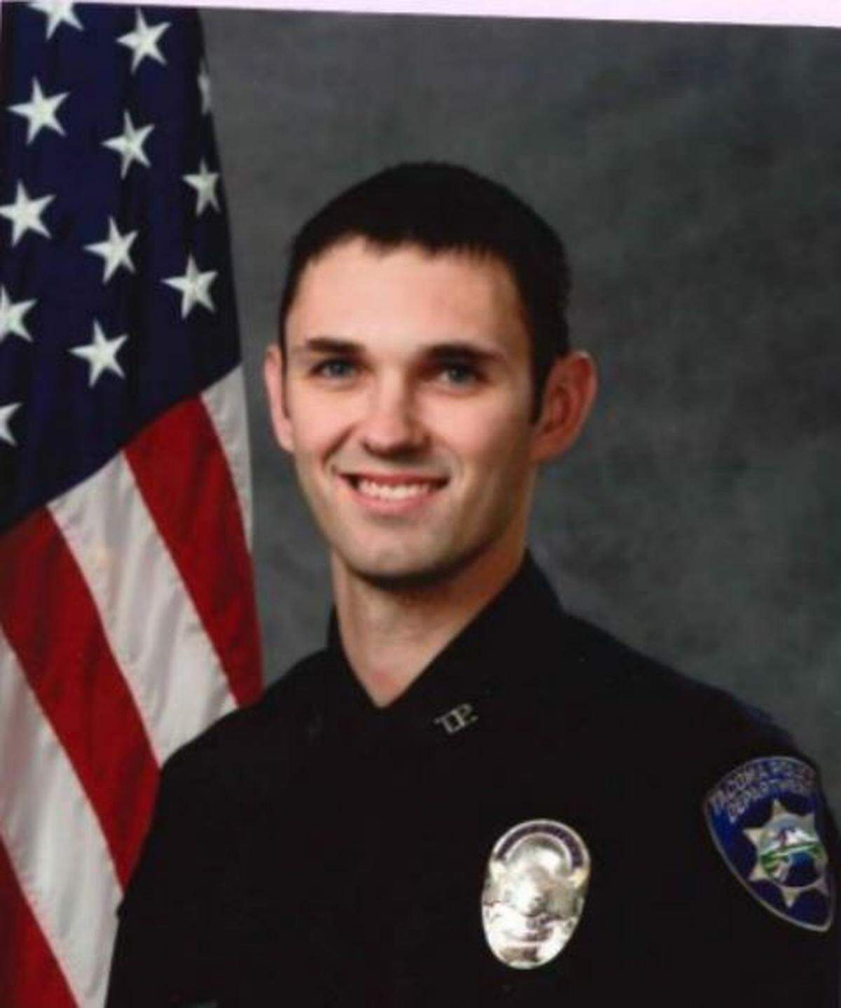 Tacoma police officer Christopher Burbank