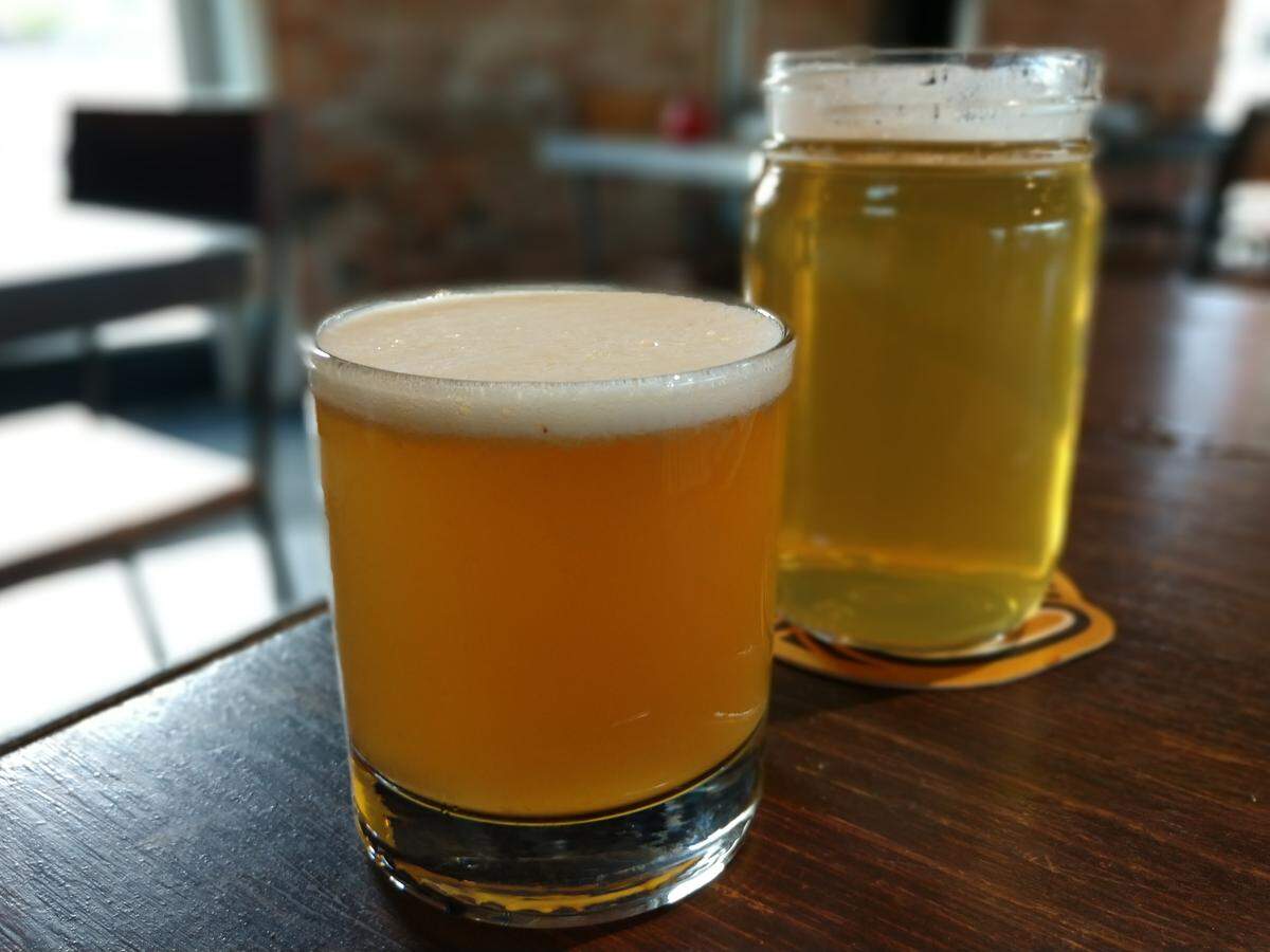 Beer cocktails are on the menu at Zeeks Pizza.
