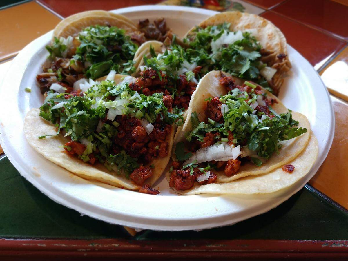 A “mini taco” plate was not so mini at Don Alberto California Style Mexican Food in Lakewood.
