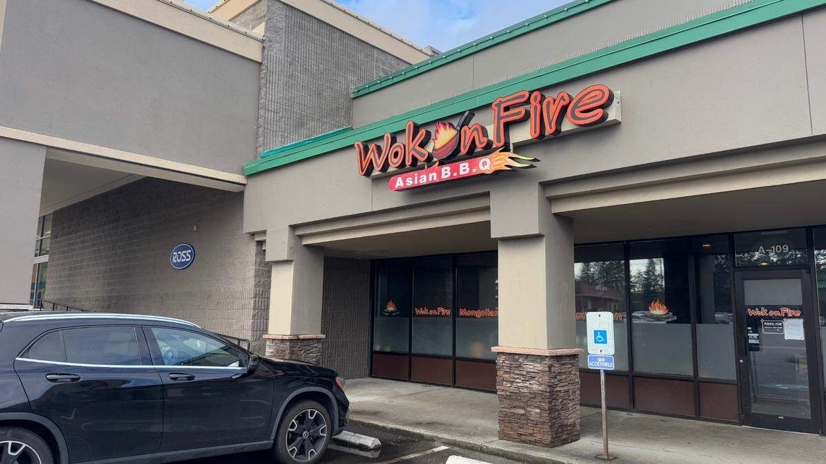Wok on Fire, a casual Mongolian grill restaurant at 5500 Olympic Dr. NW in Gig Harbor, closed in early 2025. The business encouraged customers to visit their Silverdale location.