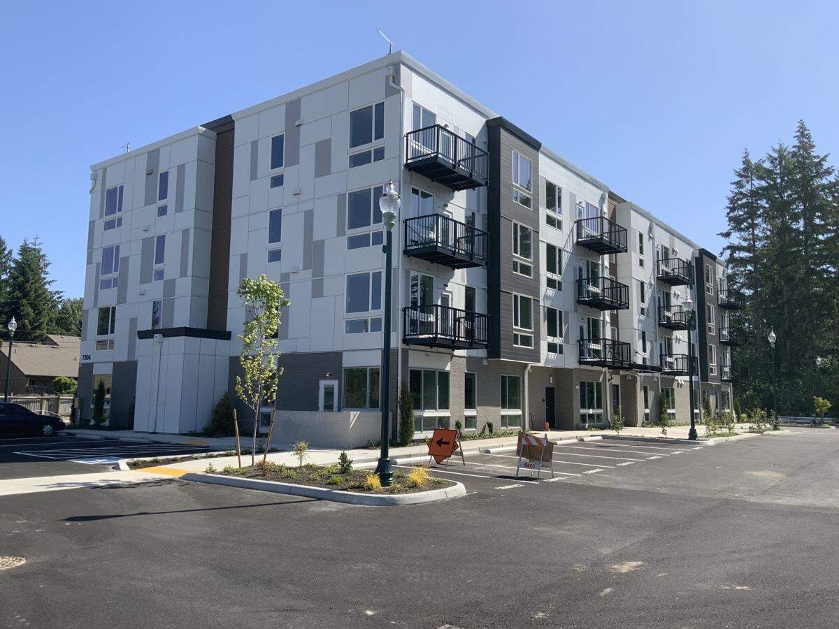 The Duo Apartments consist of two buildings totaling 104 market-rate units. The second building is at 7304 42nd St. W. in University Place.