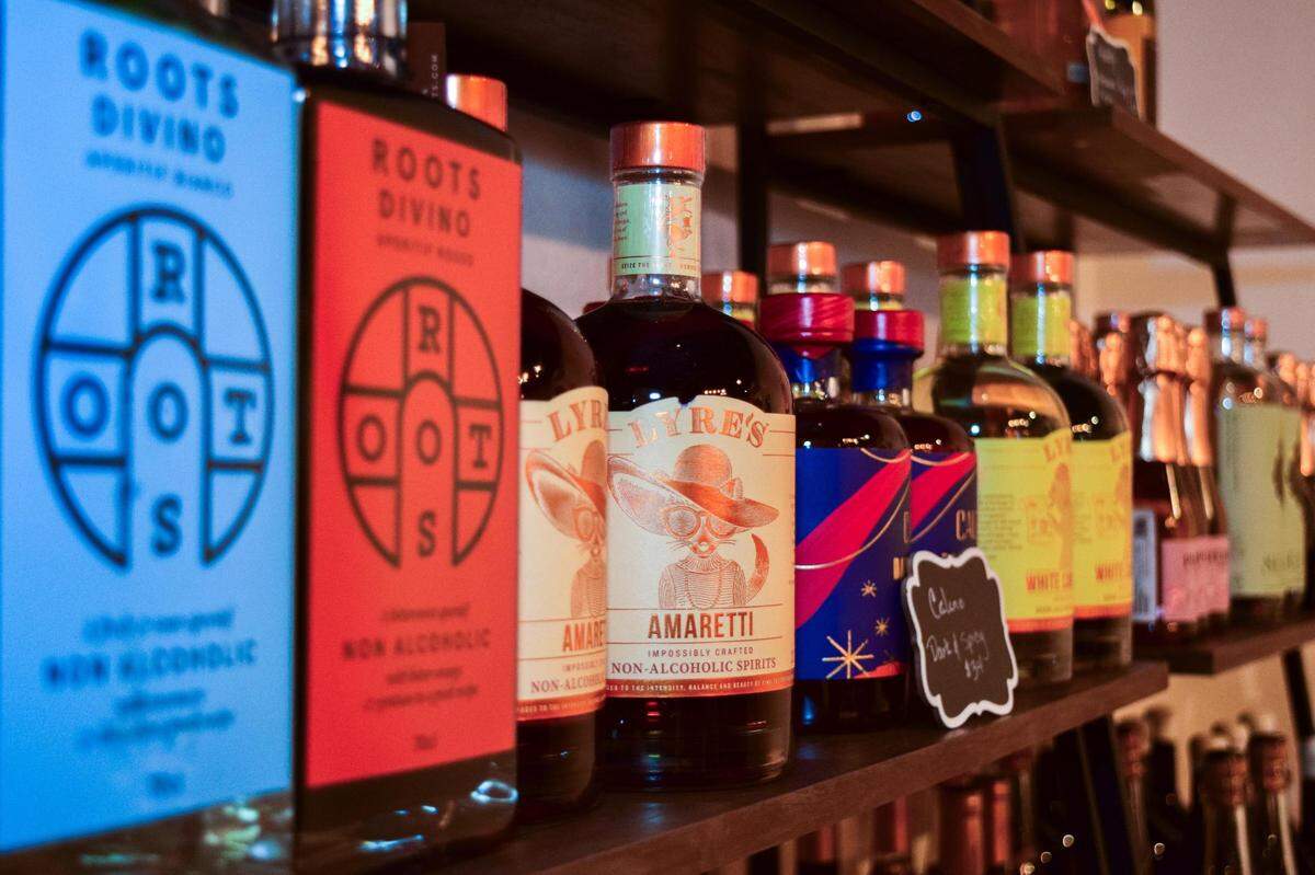 In addition to being a coffee house, Soulberry was an NA bottle shop and bar. Quintana Jessen was able to sell remaining inventory to Sober AF, a new NA shop in South Tacoma.