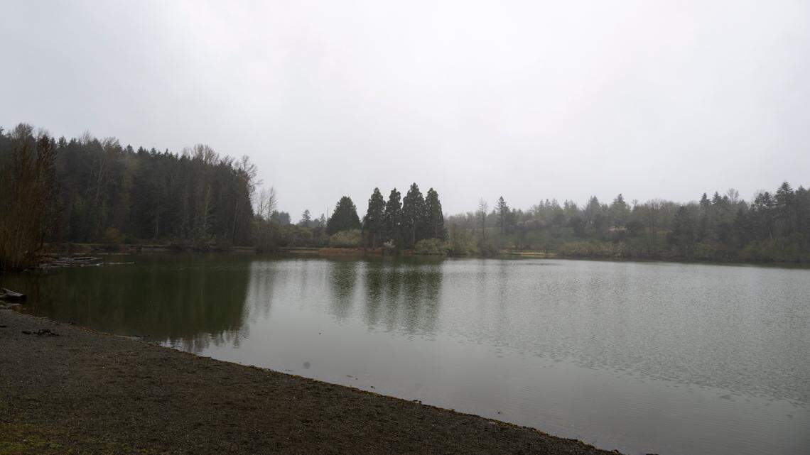 Waughop Lake, on Monday, March 24, 2025, in Lakewood.