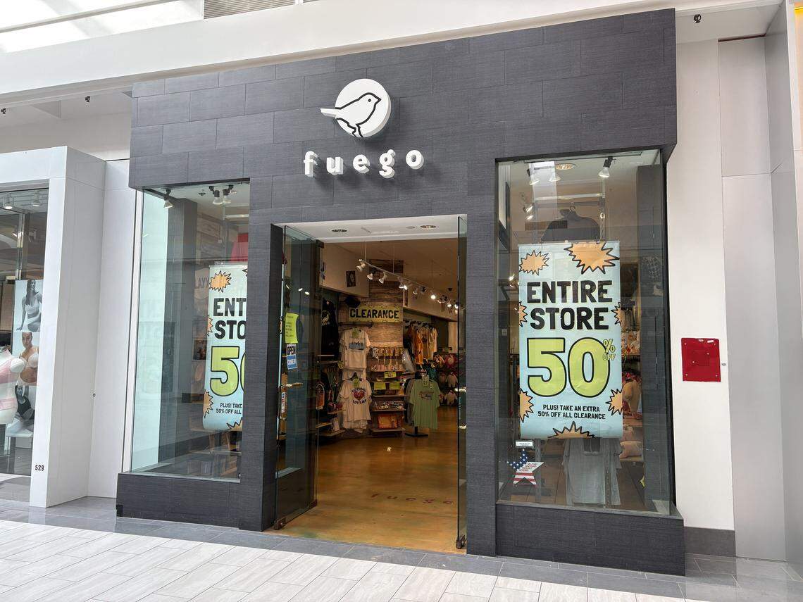 Fuego at the Tacoma Mall sells T-shirts, accessories, jewelry, toys and other gifts.