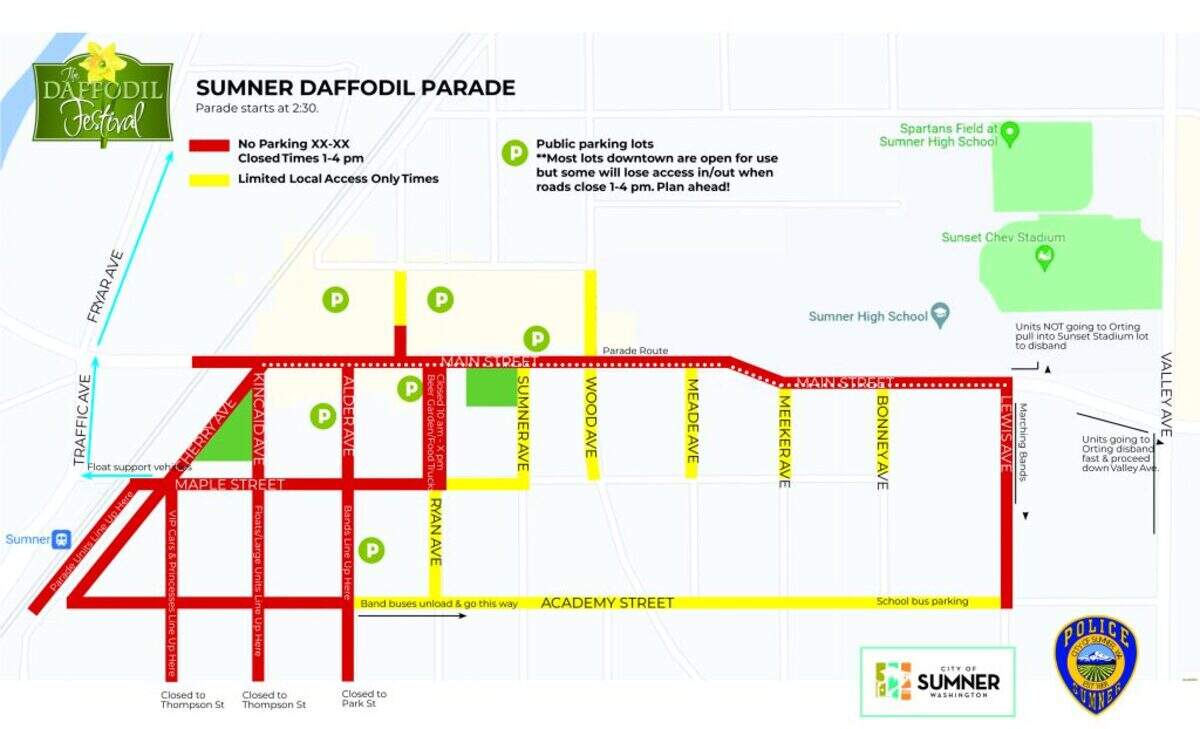 The 91st Daffodil Festival parade will happen April 6, 2024.