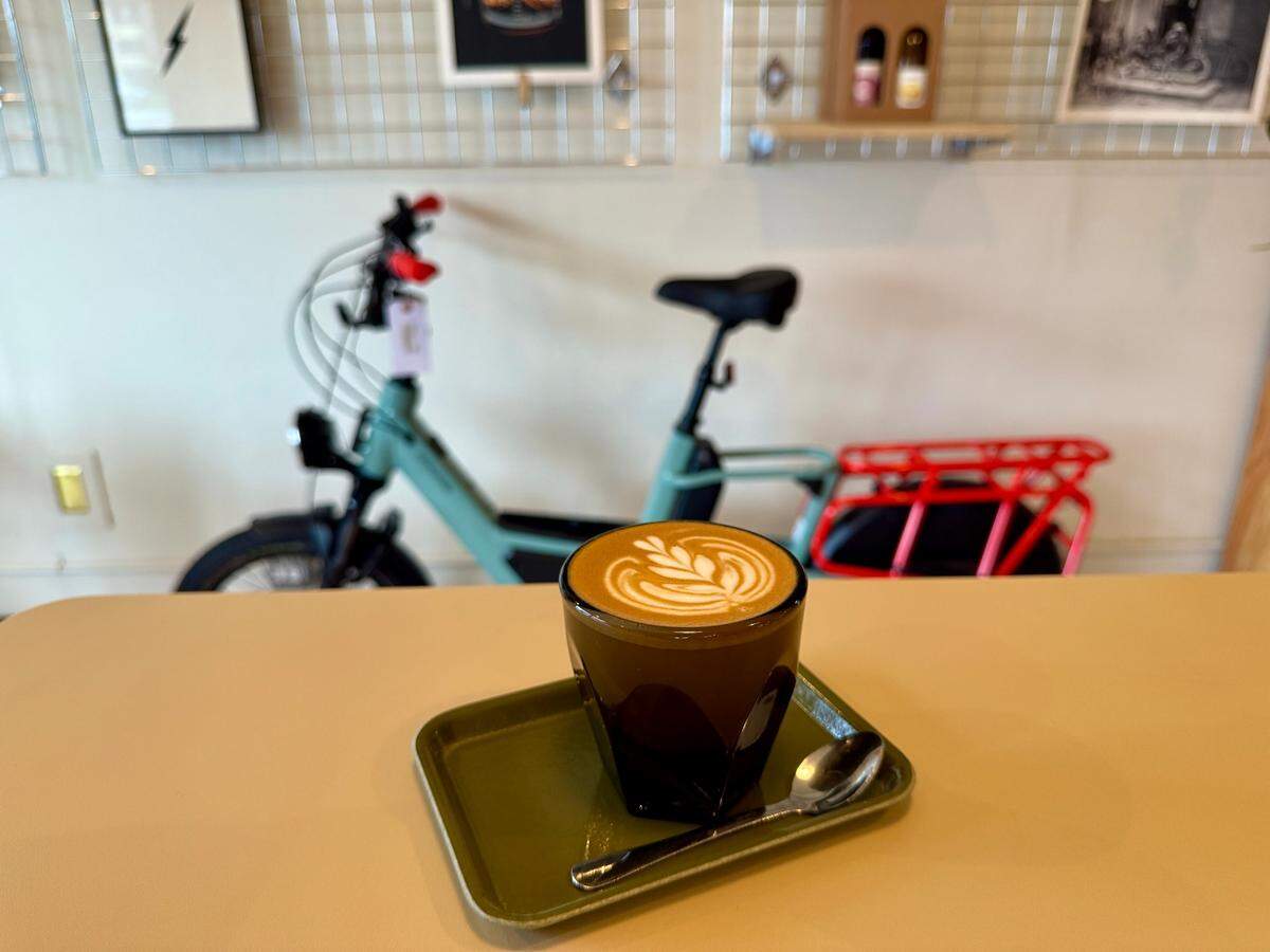 The shop serves Lander Coffee and, in an effort to keep the afternoon interesting, local beer and natural wine. It’s open ‘til 7 daily for convenient bike pickup.