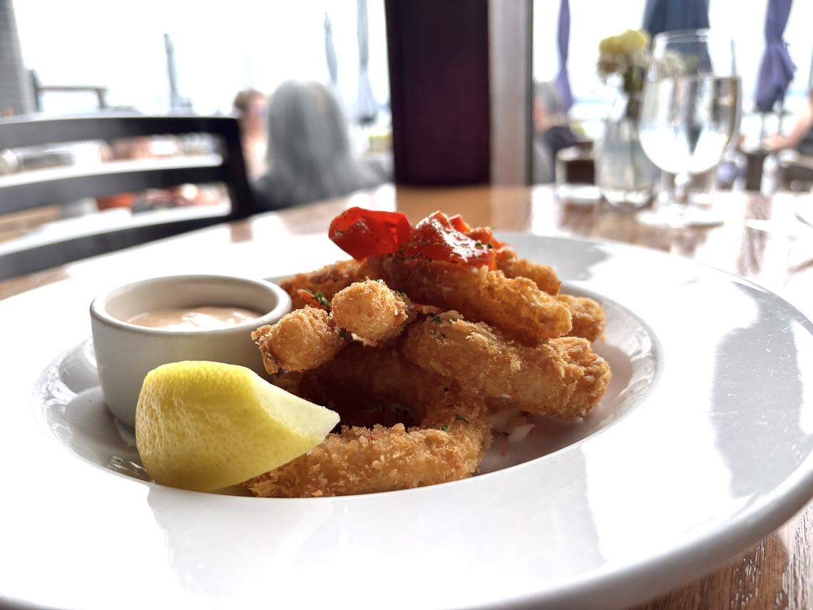 The calamari at the Lobster Shop on Tacoma’s Ruston Way was a hit with the local news editor of The News Tribune.