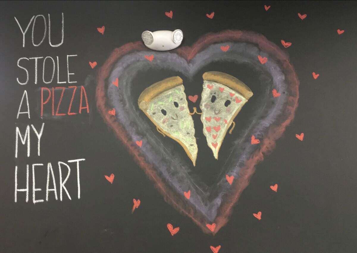 Melissa Ranz took a photo of this mural at the training center of the large company where she and Samuel Ranz met in Milton, Washington.