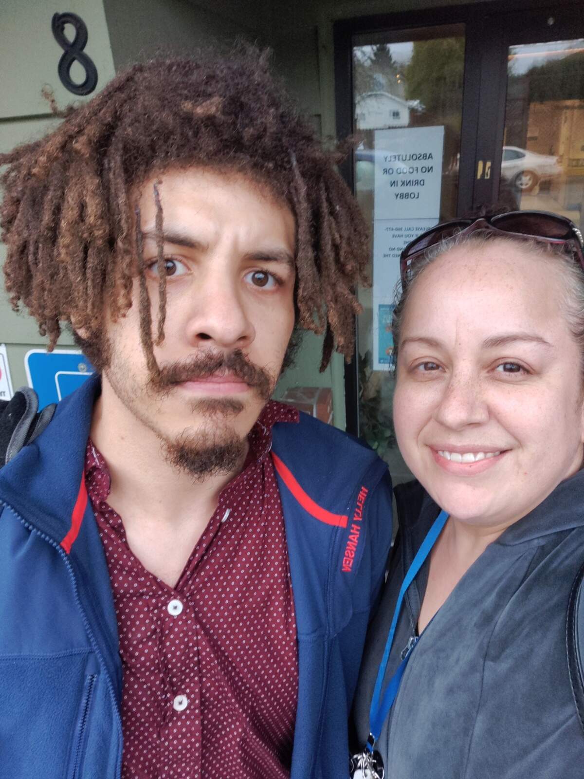 Israel Bolar (left) has been missing since Dec. 23 after a transportation service took the 24-year-old to a doctor appointment at the wrong location, his mother said.