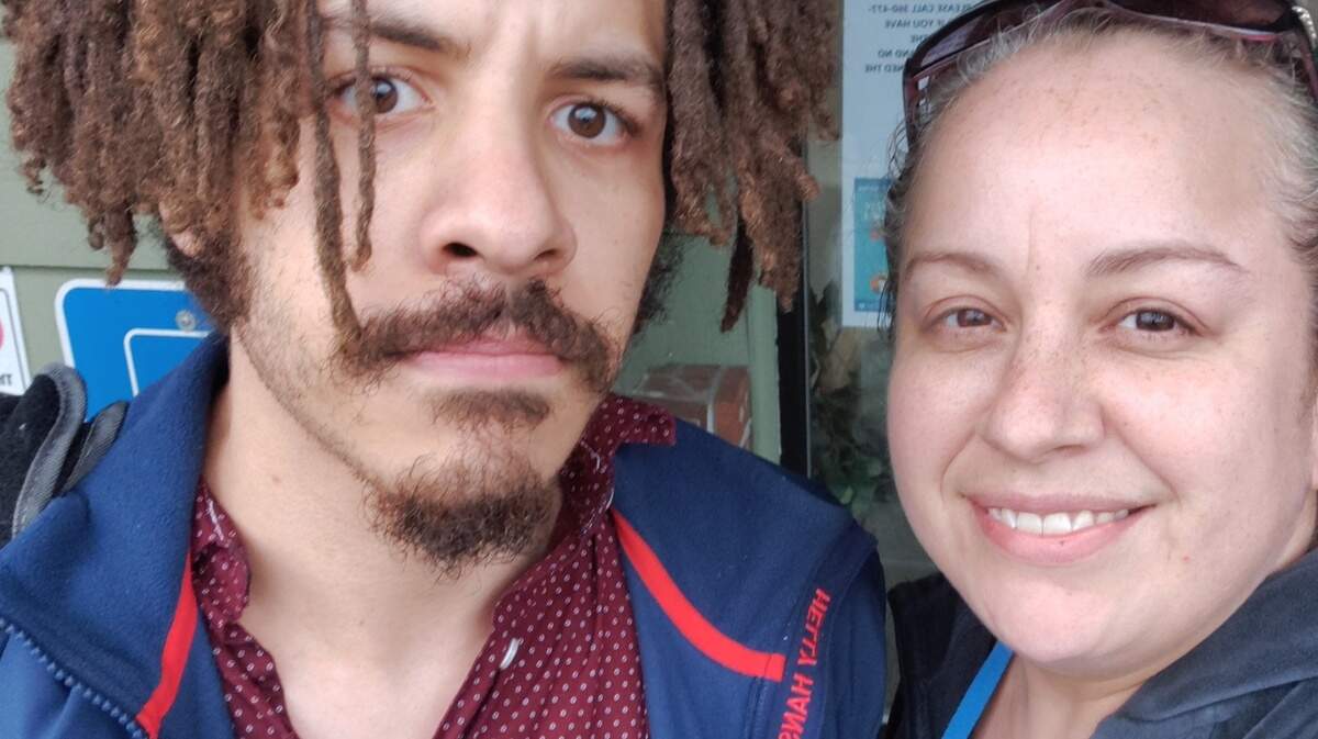 Israel Bolar (left) has been missing since Dec. 23 after a transportation service took the 24-year-old to a doctor appointment at the wrong location, his mother said.