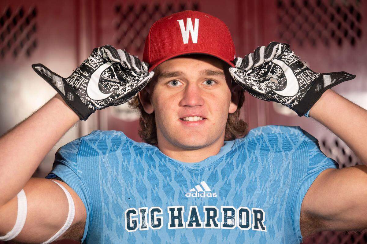 Gig Harbor’s Hudson Cedarland photographed at Mount Tahoma High School on Monday, Dec. 20, 2021.