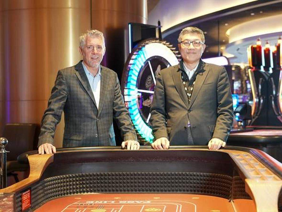 New Emerald Queen Casino Chief Executive Officer Yale Rowe (left), and Chief Operating Officer Peter Chu took on their roles late last year.