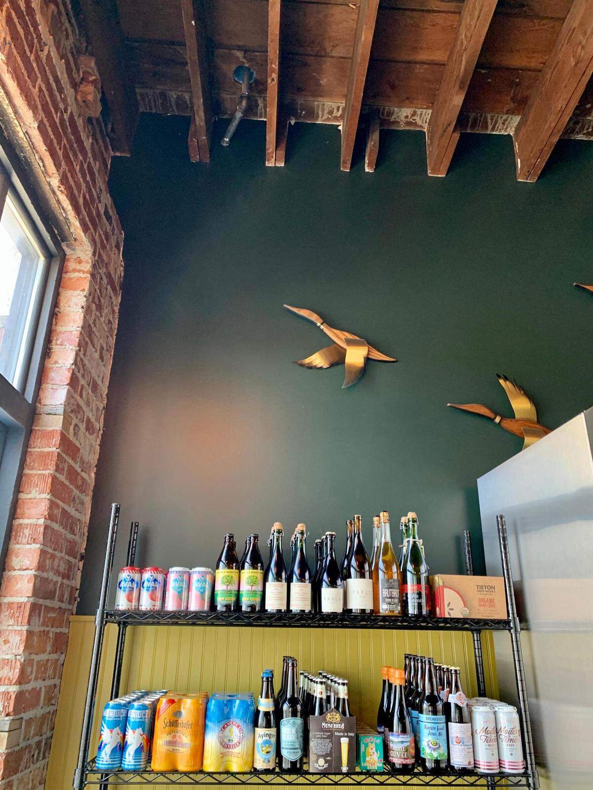 Field Bar opened in Summer 2020 as a bottle shop and larder, building a customer base and a wine club while reshaping what the restaurant would look like. Today, you can still buy a bottle of delightful natural wine to take home.