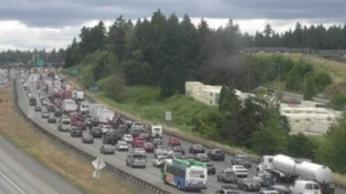 Northbound I-5 traffic will likely see heavy traffic Labor Day weekend.
