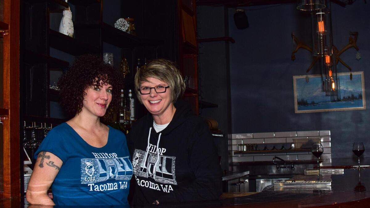1022 South J, a longtime Tacoma cocktail bar on Hilltop, will reopen in March under the ownership of local couple, Vanessa Goodrum (left) and Corina Cross.