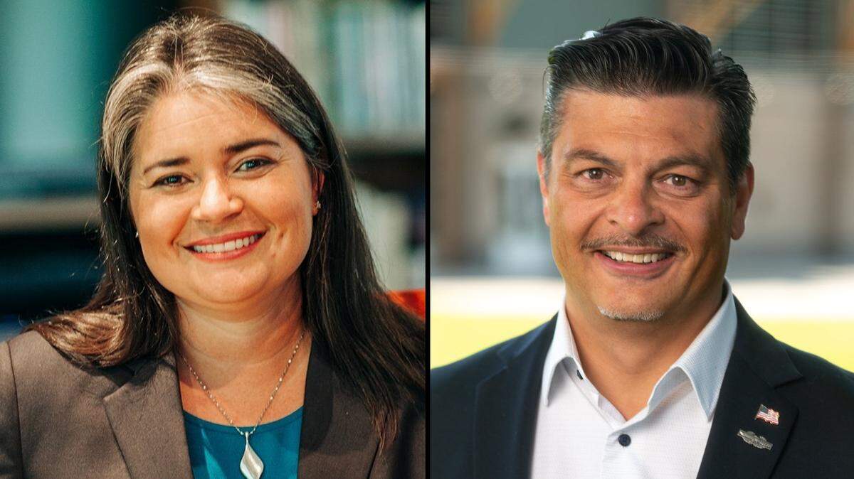 Jamie Smith (left) and Paul Herrera are up for election in Pierce County Council District 2.