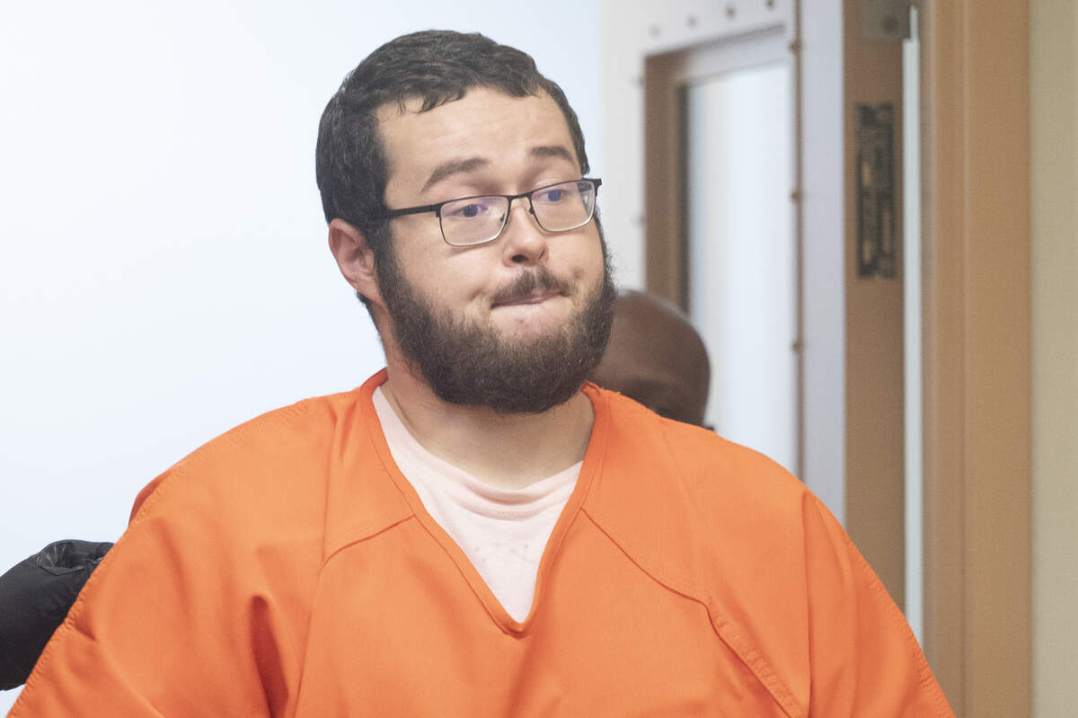 Colby Allen Sorrells, 26, is arraigned on Monday, Nov. 17, 2025, at Pierce County Superior Court in Tacoma. Sorrells is charged with first-degree assault of a child.