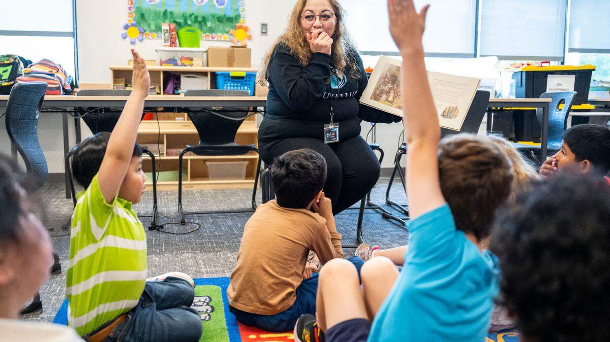 She went to school every day to help her son. Now she’s an award-winning Puyallup teacher