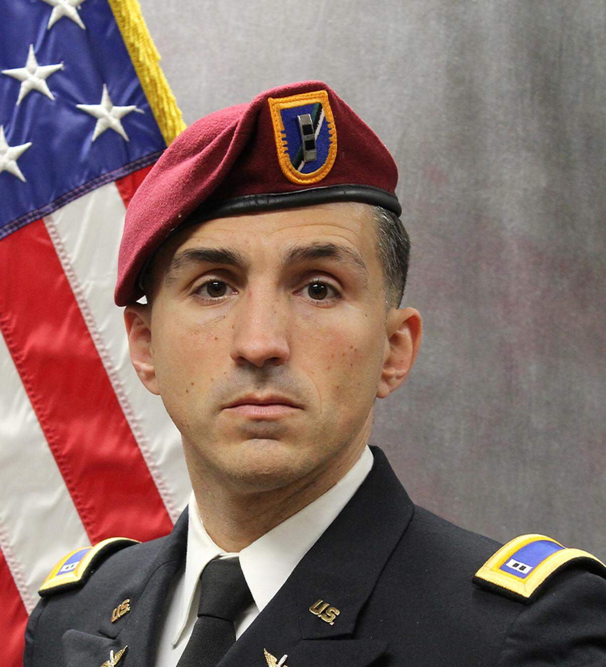 U.S. Army Chief Warrant Officer Three Andrew Kraus, 39, from Sanibel, Florida.