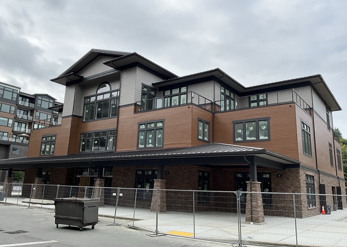 Building 5 at Point Ruston, 4924 Main St., seen in August 2025.