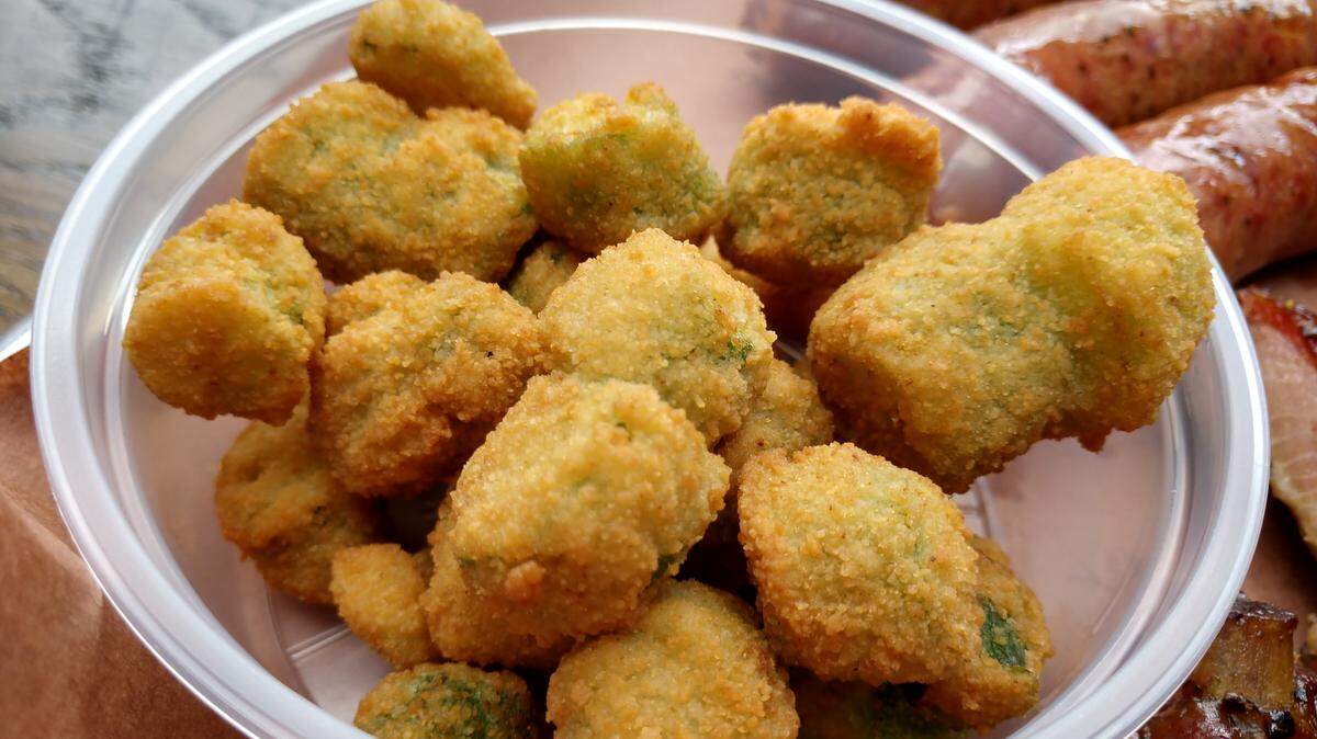 Fried okra