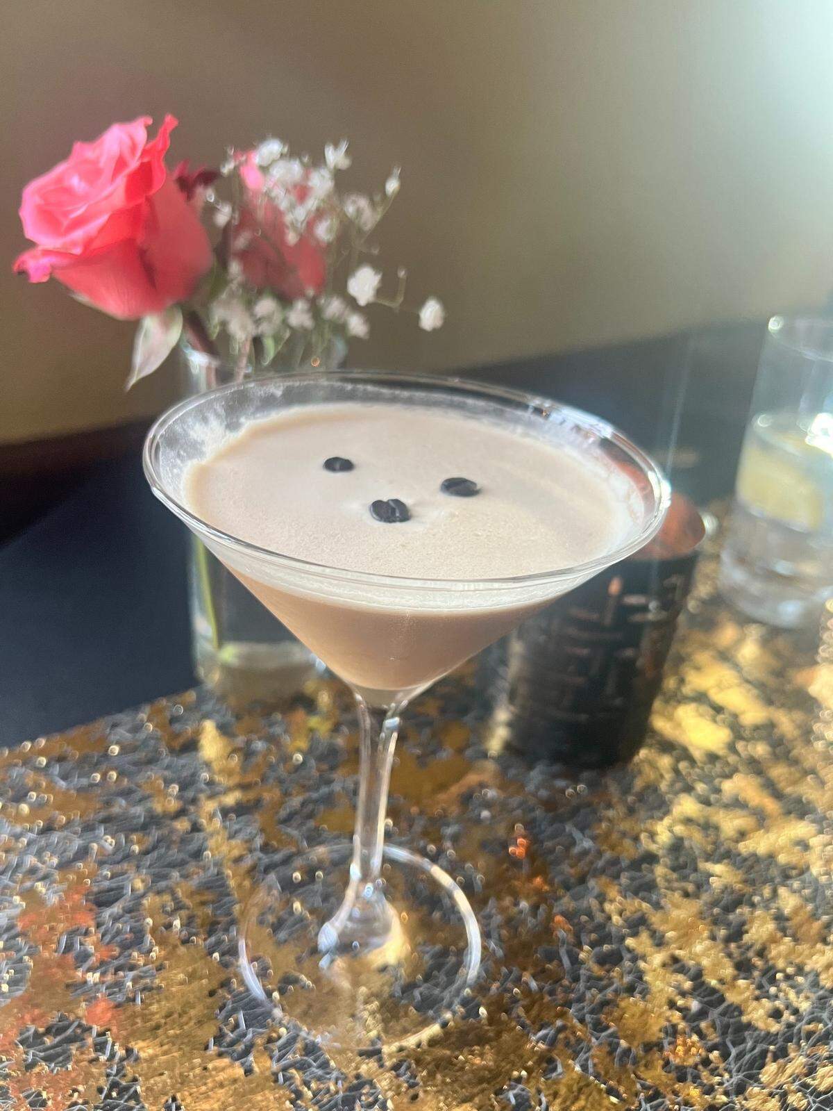 Espresso martini at Greenhouse restaurant in Gig Harbor.