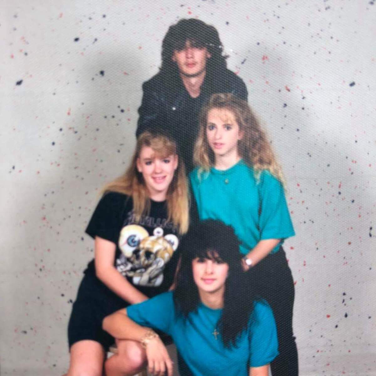 Jerry Sellers and friends in high school.