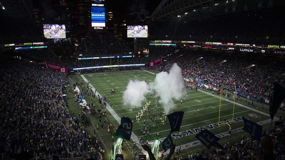 Tickets for Seahawks-Rams are available. They are also really expensive
