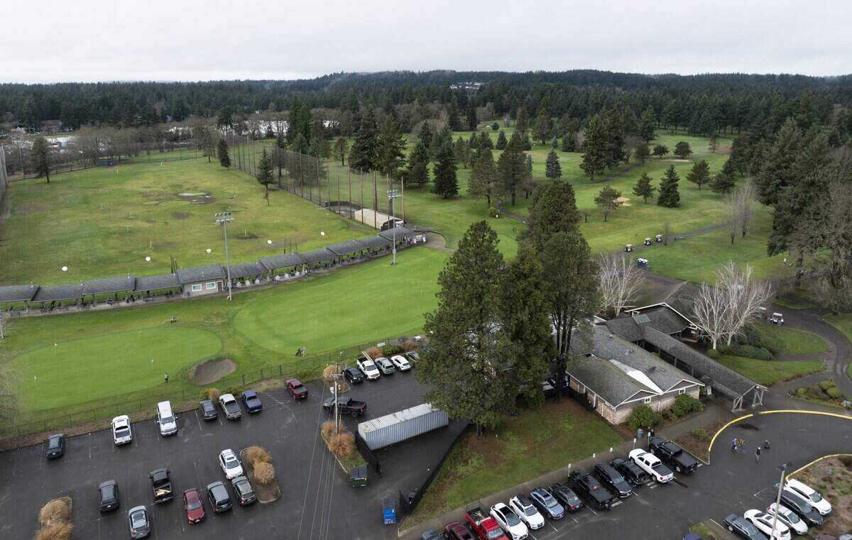 The Meadow Park Golf Course, on Friday, Dec. 12, 2025, in Tacoma, Wash. The Parks Tacoma Park Board recently voted to approve .a three-year design process for upgrades to the Meadow Park Golf Course
