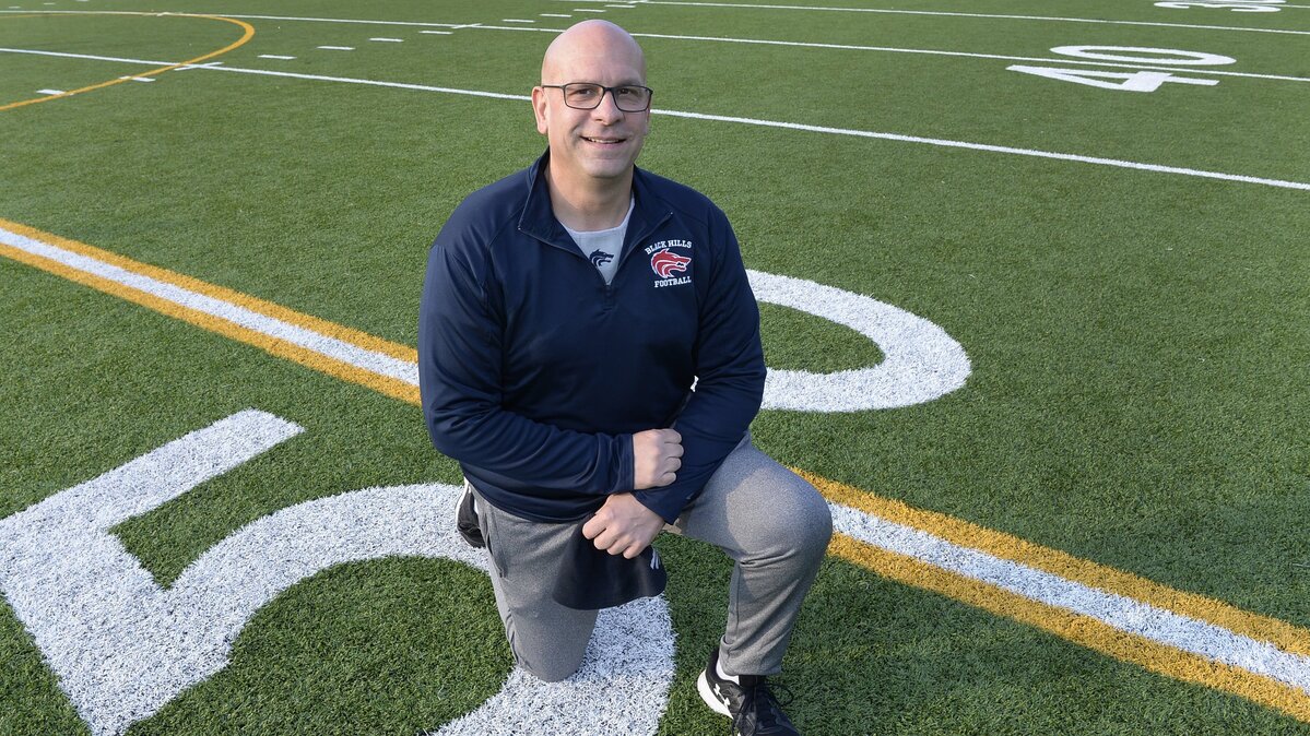 A member of the Black Hills High School football coaching staff since the school opened, and head coach the past five seasons Kirk Stevens will lead the undefeated Wolves as they play in the Class 2A state quarterfinals for the first time in program history.
