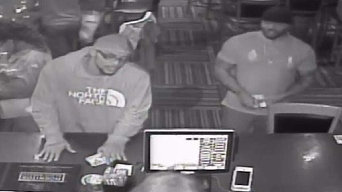 Renton Police Department released two images Sunday of men described as persons of interest in the fatal shooting of a 34-year-old Tacoma man. Detectives are seeking help from the public to identify the men.