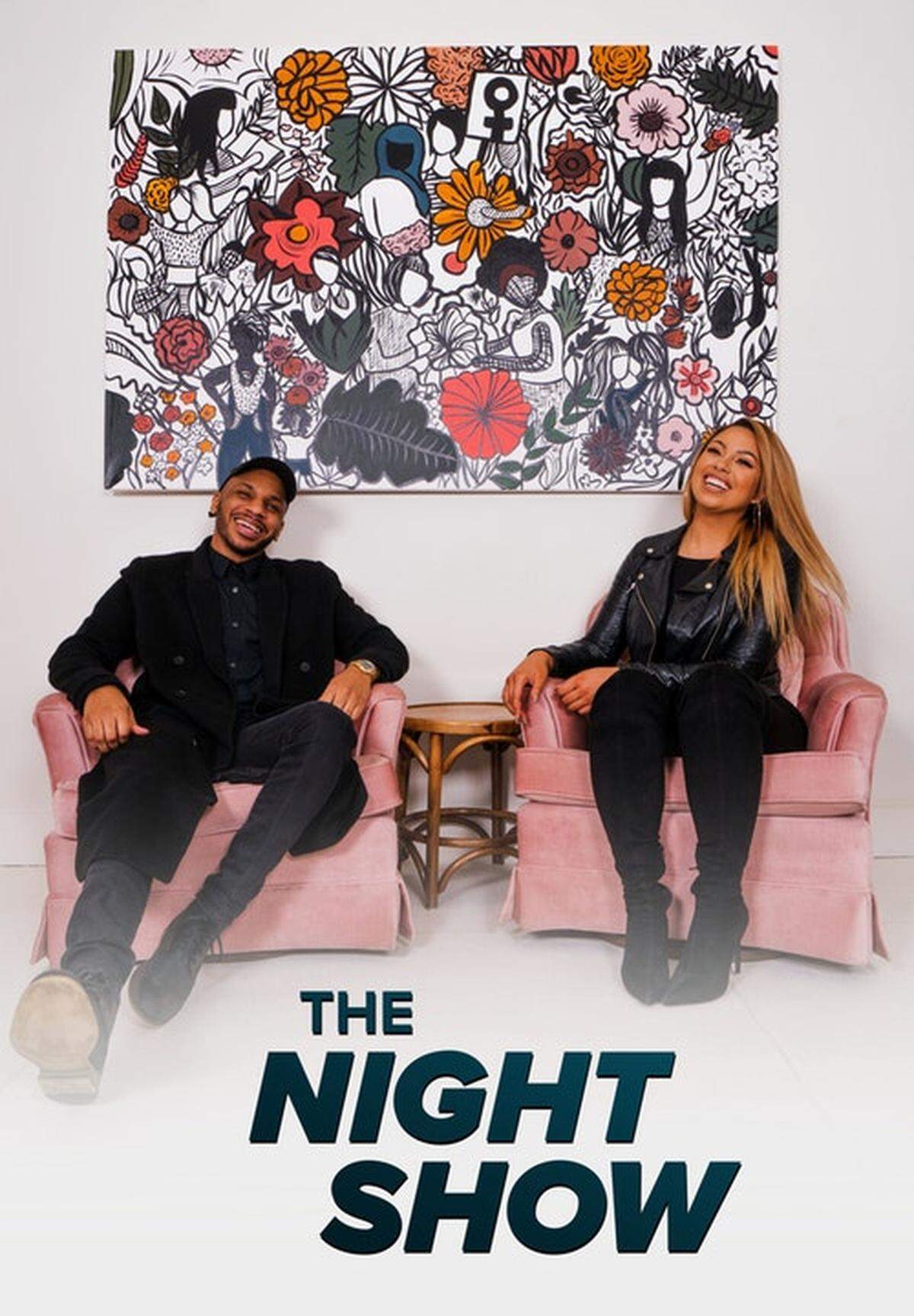 Will Jordan and Keilani Afalava are the hosts for "The Night Show" at Alma Mater in Tacoma.