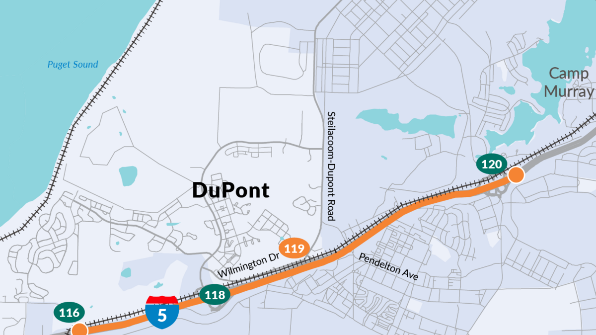 In August 2023, crews started work on a project that will add HOV lanes to both directions of I-5 between Mounts Road and Gravelly Lake Drive. It’s the third of several Washington State Department of Transportation projects intended to widen I-5, according to the WSDOT website.