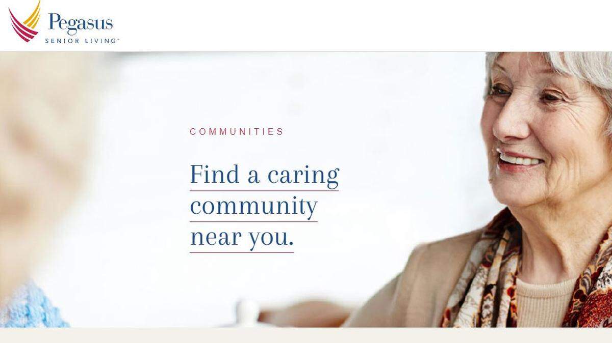 A screen grab from the Pegasus site. The brand has taken two former area Brookdales under its umbrella among 36 nationwide.