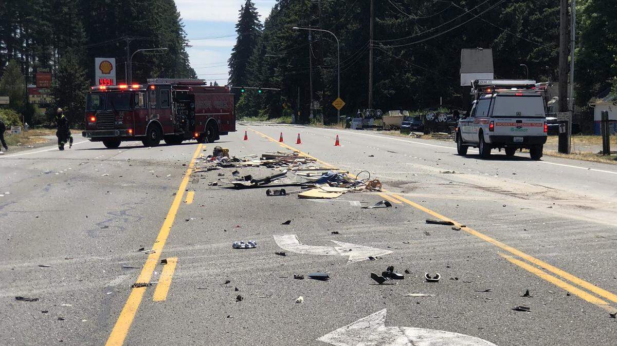 A 53-year-old Roy man was killed Wednesday afternoon in a vehicle collision on state Route 7 near Spanaway, according to the Washington State Patrol. The cause of the crash was failure to yield.