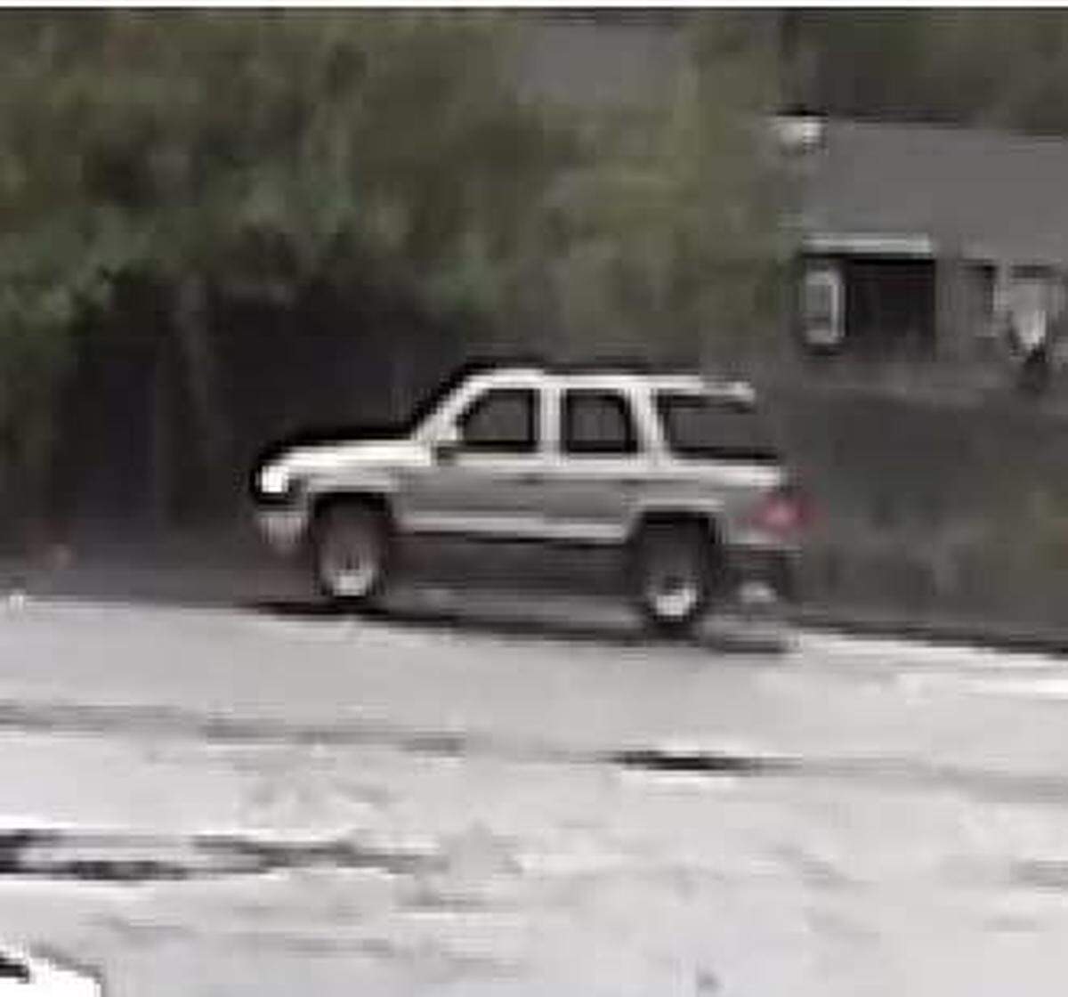 Detectives suspect a Chevy Tahoe was involved in the collision.
