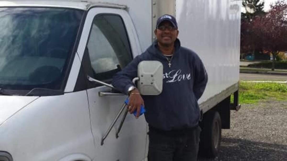 Pastor Ken Banks sought help from the public in finding a truck stolen from the Lighthouse Storehouse food bank in Fife.