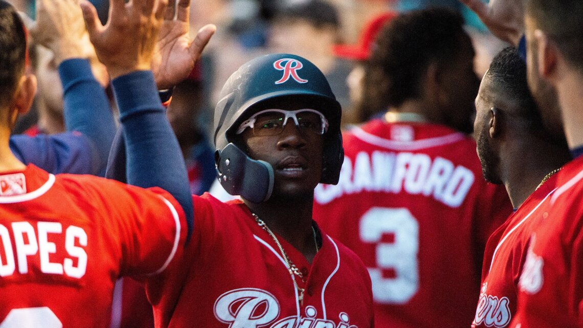 After missing 3 games with a shoulder injury, Shed Long shows Rainiers he’s ready to go